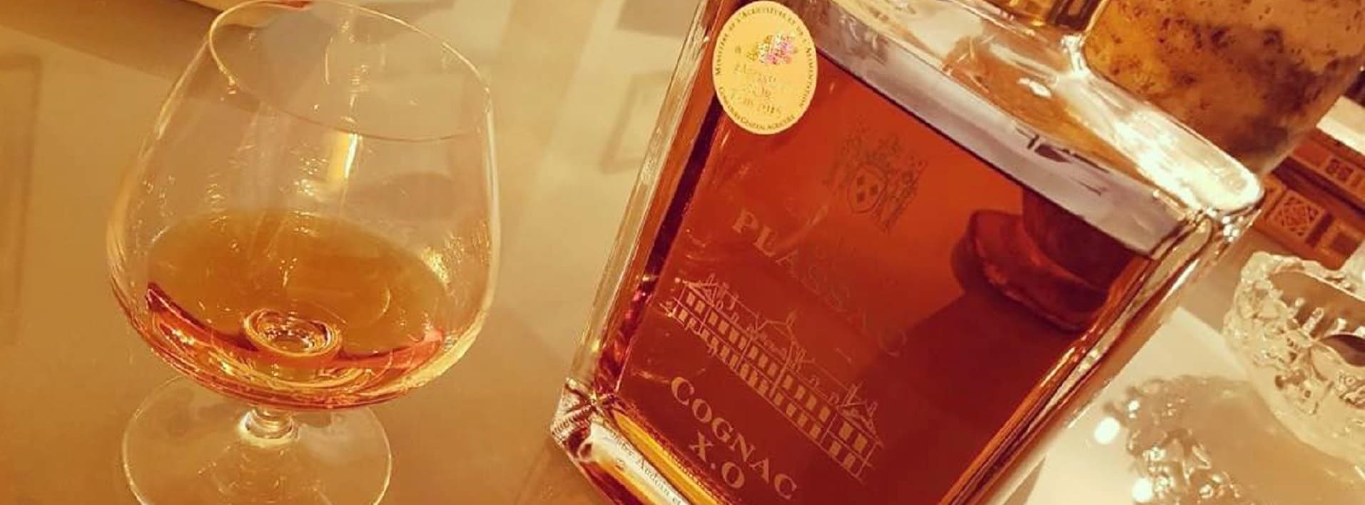 Carafe de Cognac XO d’exception Château de Plassac aux 5 médailles d’or