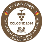 Médaille d'or des Best French Spirits for Germany, COLOGNE 2014 