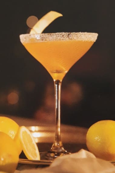 Cocktail Brandy crusta